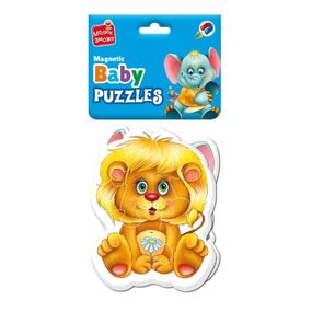 Детские магнитные пазлы "Зоопарк" VT3208-28, 9 элементов