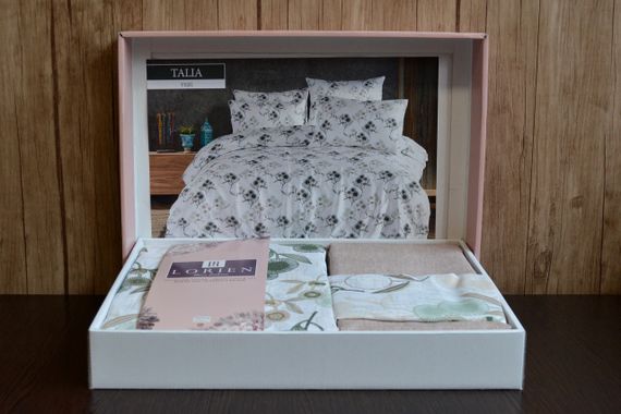 Постільна білизна Lorien Ranforce 200 х 220 см. Talia | Зображення 1