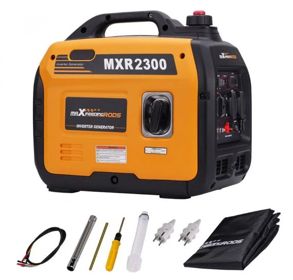 Генератор инверторный MaXpeedingRods 2.3 кВт, ручной стартер MXR2300 | Зображення 1