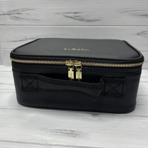 Рожева Органайзер бокс із дзеркалом бьюті кейс косметичка валіза сумка для зберігання косметики та приладдя 26х23х10 см | Зображення 8