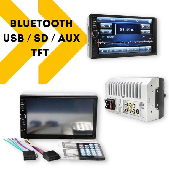 Автомагнитола XPRO 7" сенсорный экран Bluetooth с пультом управления (MER-11023_2346) | Зображення 1