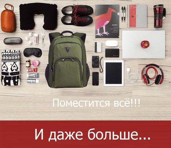 Рюкзак для ноутбука 15,6" Sumdex PON-394TY + дощовик хакі | Зображення 6
