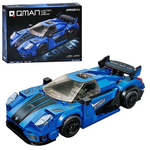 Конструктор игровой Qman Technique Porsche 91006 319 деталей