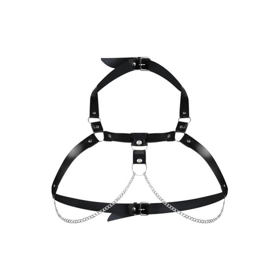 Женская портупея из натуральной кожи Art of Sex - Virginia, цвет Черный, размер XS-M sexstyle | Зображення 2