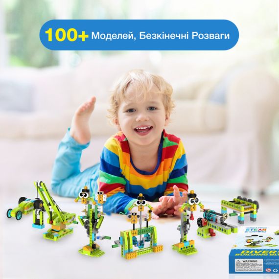 Конструктор Makerzoid Diverse Building Blocks (MKZ-BK-DB) | Зображення 4