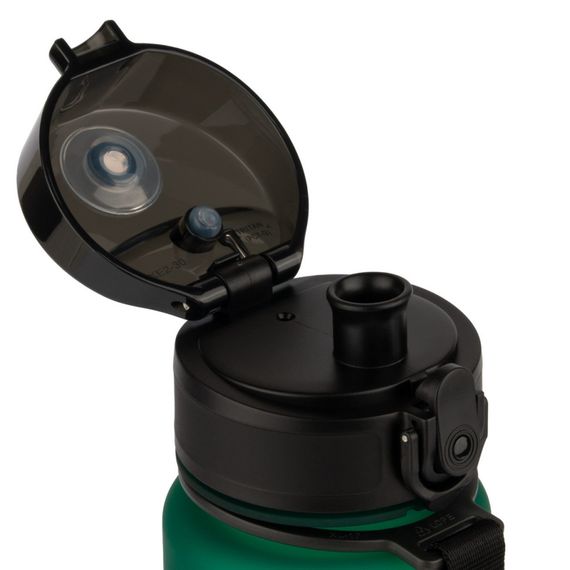 Пляшка для води UZSPACE 3026(Dark-Green) 500 мл, темно-зелена | Зображення 2