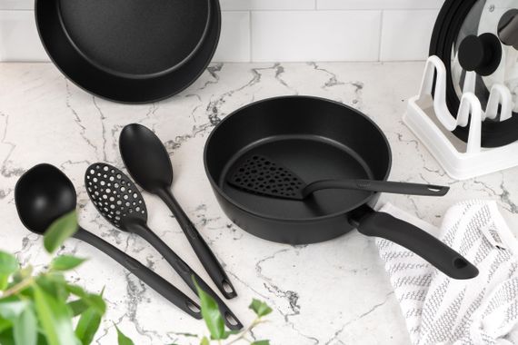 Набор кухонных принадлежностей Ardesto Gemini Gourmet AR3804GG 4 предмета черный | Зображення 2