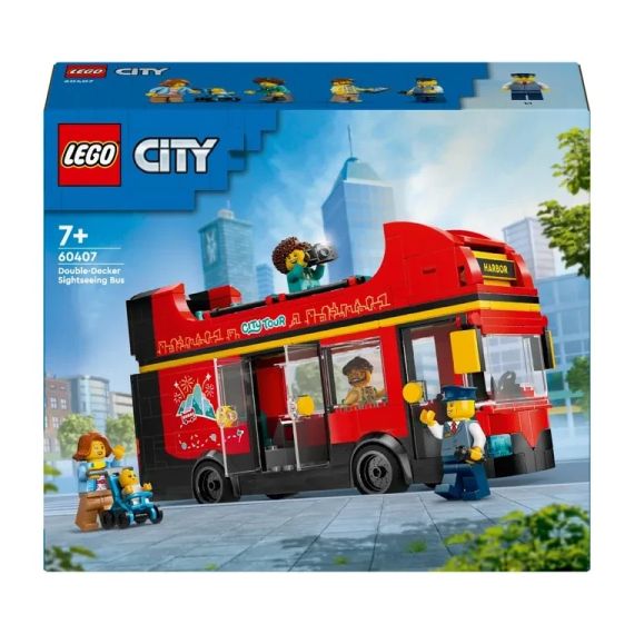 LEGO City, Червоний двоповерховий автобус, 60407