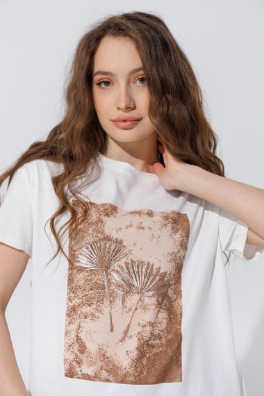 Футболка жіноча Divon 0604 M Білий (2000990420114) | Зображення 1