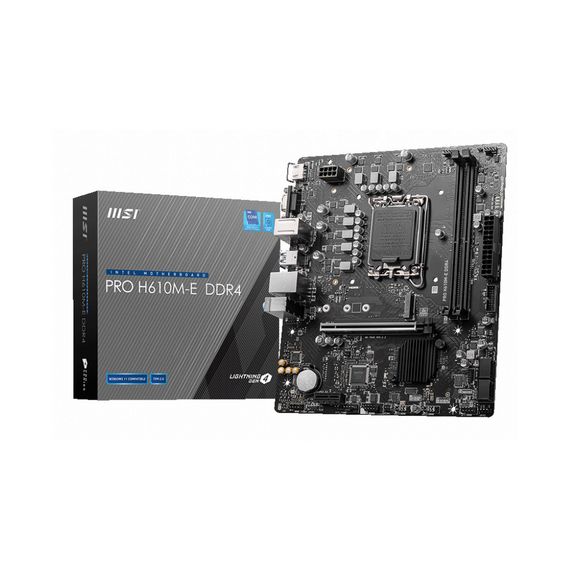 Материнська плата MSI PRO H610M-E DDR4 | Зображення 4