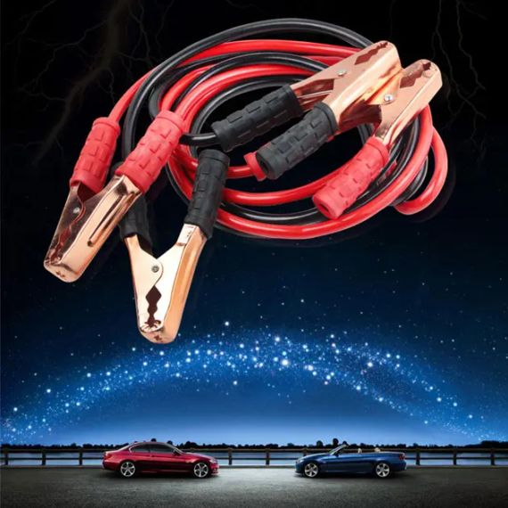 Пускові дроти прикурювання 500A професійні з максимальним струмом пуску для заряджання акумулятора | Зображення 3