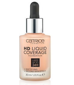 Тональный крем Catrice HD Liquid Coverage 020 Rose Beige