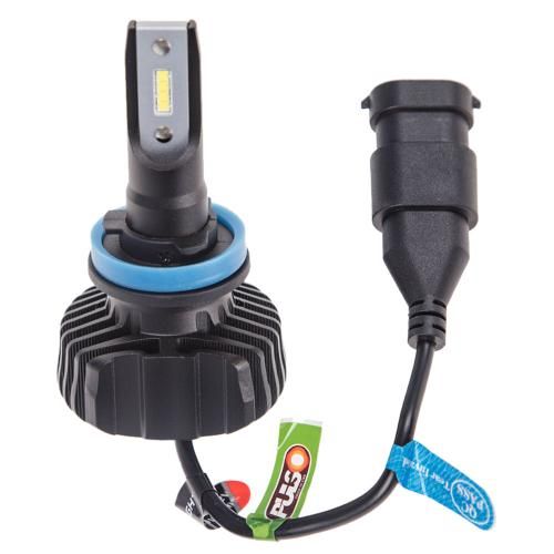 Лампи PULSO S1 PLUS/H11/LED-chips CSP/9-32v2*20w/4500Lm/6500K | Зображення 1