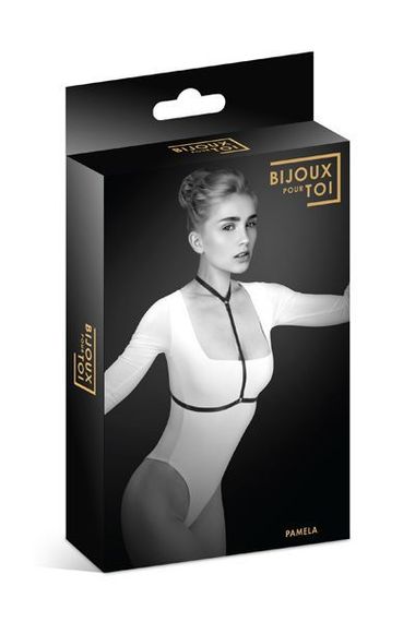 Портупея на груди Bijoux Pour Toi - PAMELA, еластичний поліестер | Зображення 2