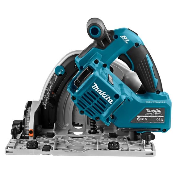 Пила дискова заглибна акумуляторна Makita DSP600Z (165 мм, 2500-6300 хв-1, 56 мм, BL, LXT, без акумуляторів та зарядного пристрою) | Зображення 7