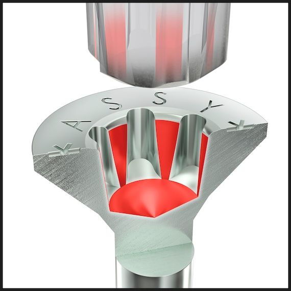 Саморіз з латунним покриттям, повна різьба, мала потайна головка | Зображення 2