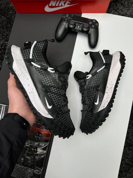 Кросівки ACG Mountain Fly Low Black White (топ якість) 44 28 | Зображення 7