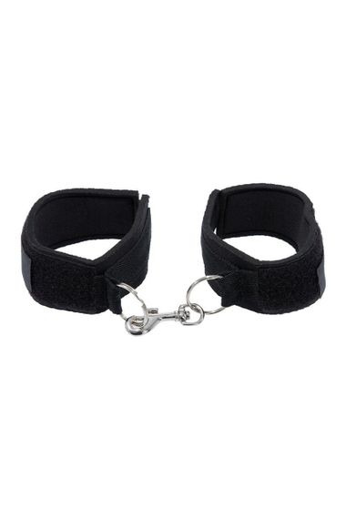 Наручники на липучках Pipedream Fetish Fantasy First-Timers черные Sex Aura | Зображення 2