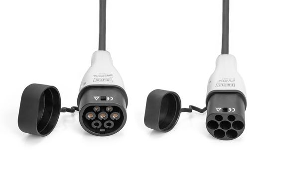 Кабель зарядний Digitus EV Three Phase, 415V, 32A, 10 m Type 2 to Type 2 Standard (DK-3P32-100) | Зображення 5