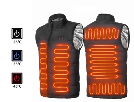 Жилет із USB підігрівом, 9 зон обігріву 3XL