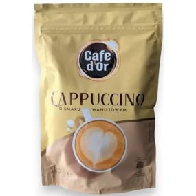 Капучино с ванильным вкусом растворимое Cafe Dor La Movida 3в1, 130г Польша