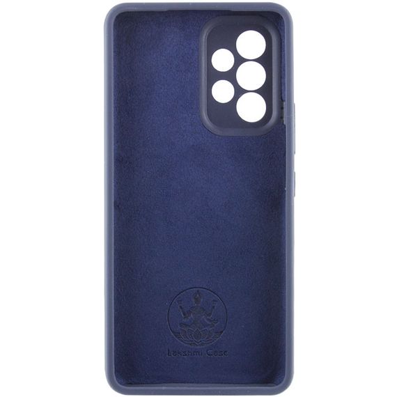 Чехол Silicone Cover Lakshmi Full Camera (AAA) для Samsung Galaxy A53 5G Темно-синий / Midnight blue | Зображення 2