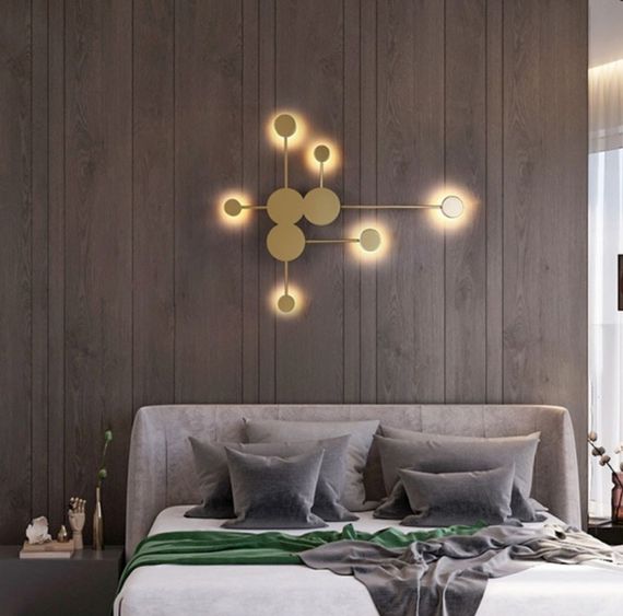 Бра LED 27535 Латунь 73х91х7 см. | Зображення 1