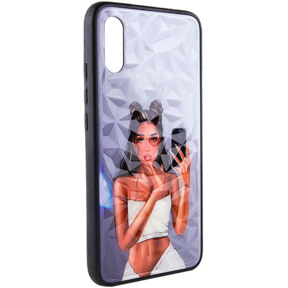 TPU+PC чехол Prisma Ladies для Xiaomi Redmi 7A TPU+PC, Black in White