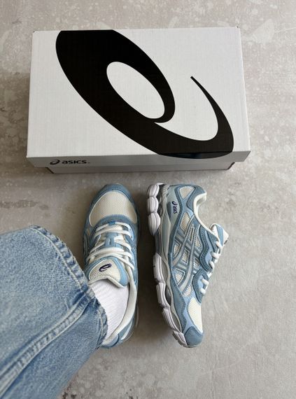 Кросівки  Asics Gel-NYC Cream Arctic Sky , В'єтнам 41 26 см | Зображення 4