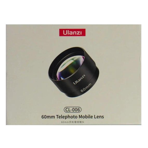 Об'єктив для телефону Ulanzi Vijim Ulanzi CL-006 60mm Telephoto lens (UV-F006 CL-006) | Зображення 1
