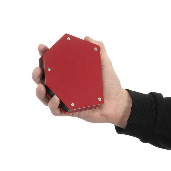 Тримач магнітний для зварювання трапеція, 30°, 45°, 60°, 75°, 90°, 135°, 34 кг, 145×110×25 мм INTERTOOL | Зображення 2