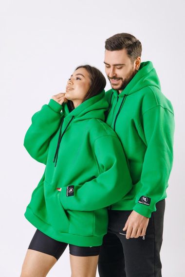 Худі унісекс МА (02) зелений | Зображення 4