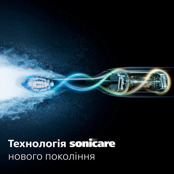 Електрична зубна щітка Philips Sonicare HX7421/01 (серія 7100), Чорний | Зображення 8