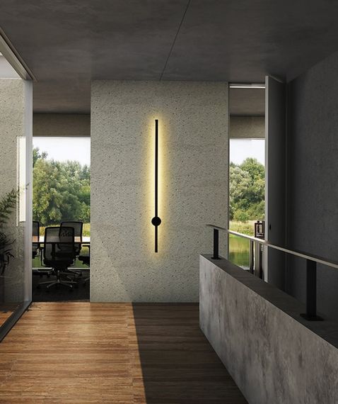 Бра LED 27548 Чорний 10х6х80 см. | Зображення 1