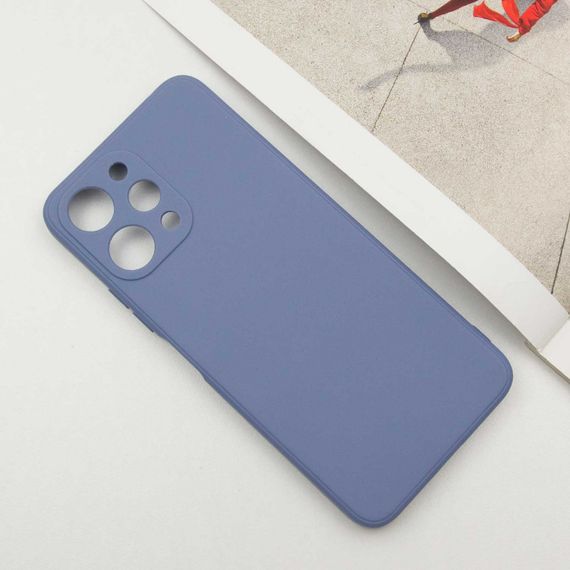 Силиконовый чехол Candy Full Camera для Xiaomi Redmi 12 Голубой / Mist blue | Зображення 1