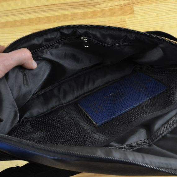 Чоловіча бананка через плече, Містка бананка, Борсетка сумка на пояс Стильна чоловіча на пояс NL-72 | Зображення 6