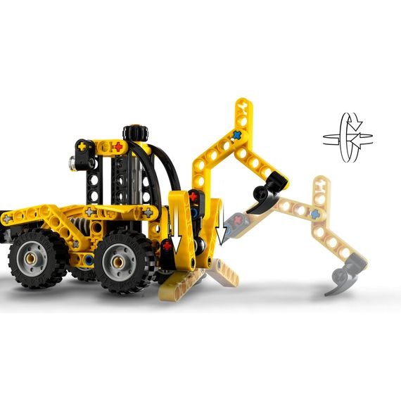 Конструктор LEGO Technic Екскаватор-навантажувач (42197) | Зображення 5