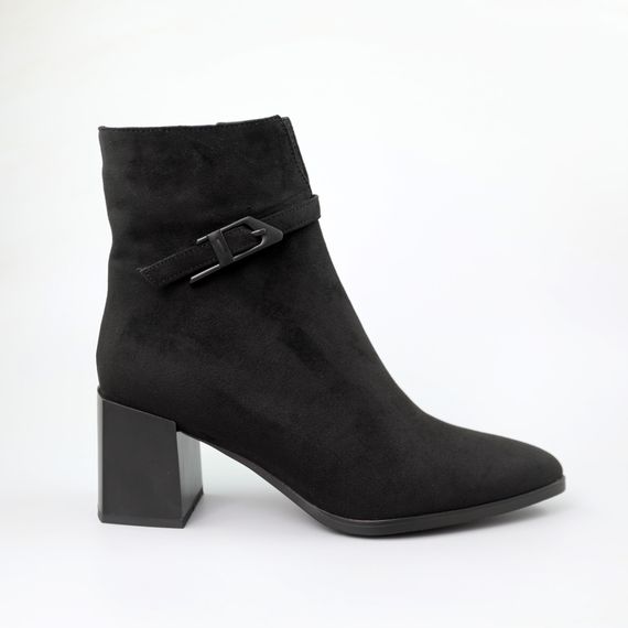 Черевики жіночі замшеві байка 590306 Чорні  36 38 39 40