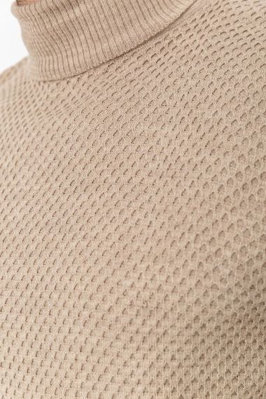 Гольф чоловічий, колір бежевий, 161R845 | Зображення 5