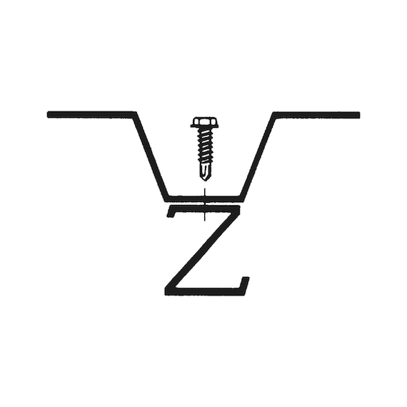 Саморіз зі свердлом, з 6-гранной головкою з буртиком pias ® | Зображення 3