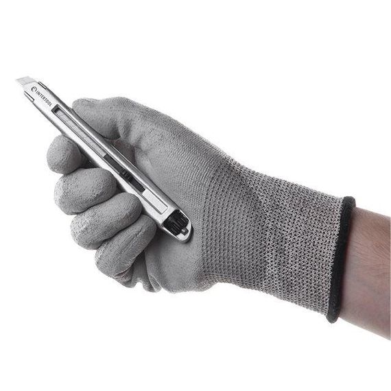 Ніж металевий, посилений 9 мм INTERTOOL HT-05091 | Зображення 6