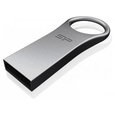 USB флеш накопичувач Silicon Power 128GB Jewel J80 Titanium USB 3.0 (SP128GBUF3J80V1T) | Зображення 3