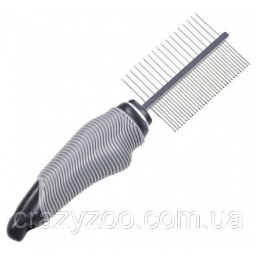 Гребінець-гребінь Nobby Starline дворядний для котів і собак 68210 | Зображення 1