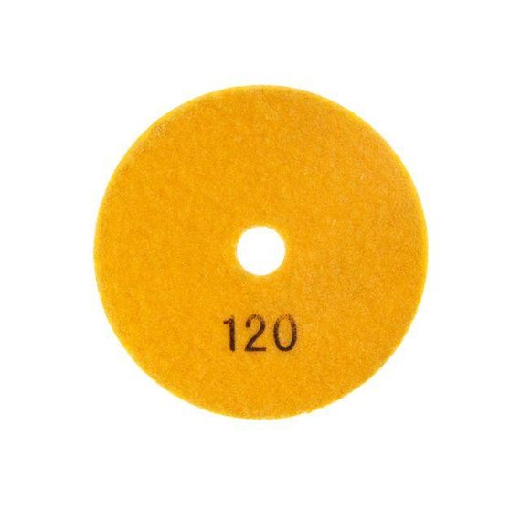 Коло алмазне шліфувальне гнучкий на липучці 100 мм P120. INTERTOOL BT-0908