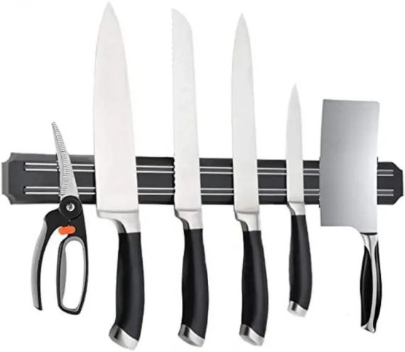 Магнітна рейка для ножів, інструментів 33 см | Зображення 2