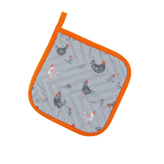 Прихватка Home Line 64689 Україна 20x20  Бавовна Сірий, Помаранчевий