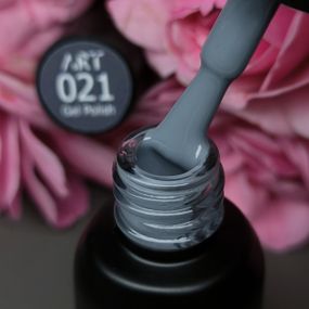 Гель-лак ART in detail 21 (насыщенный серый) 6мл