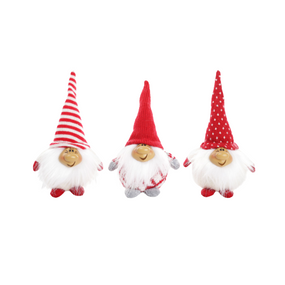 Новорічна м'яка іграшка Санта (3 види) 17см БОНА ДИ