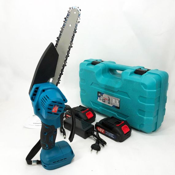 Професійна пила для деревообробки Domotec 8"(20см) 48 В, Легка ланцюгова електропила VH-31 | Зображення 8