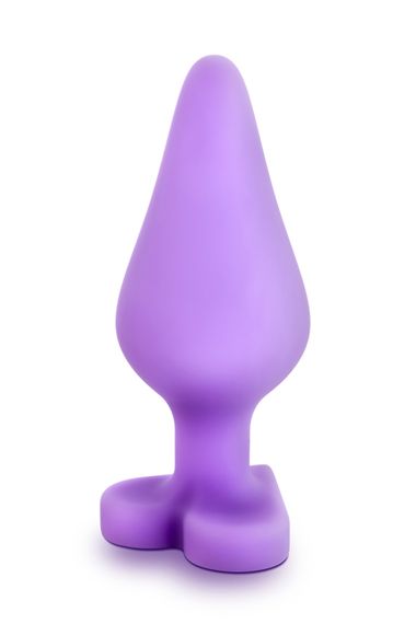 Анальна пробка PLAY WITH ME CANDY HEART DO ME PURPLE, Purple | Зображення 1